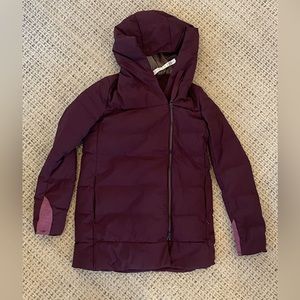 Lululemon down parka with hood